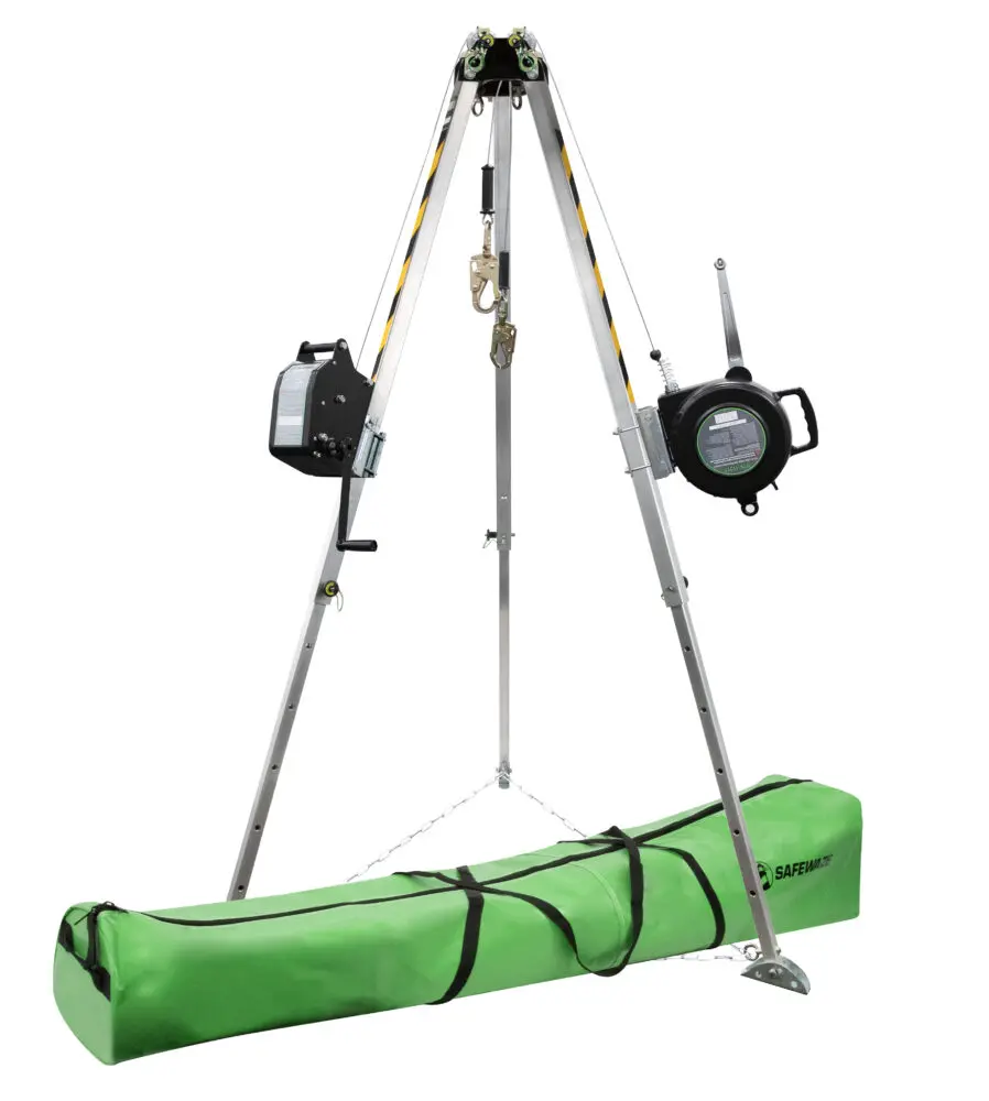 7′ Adjustable Tripod Kit, 65′ Personnel Winch, 65′ 3-Way 1
