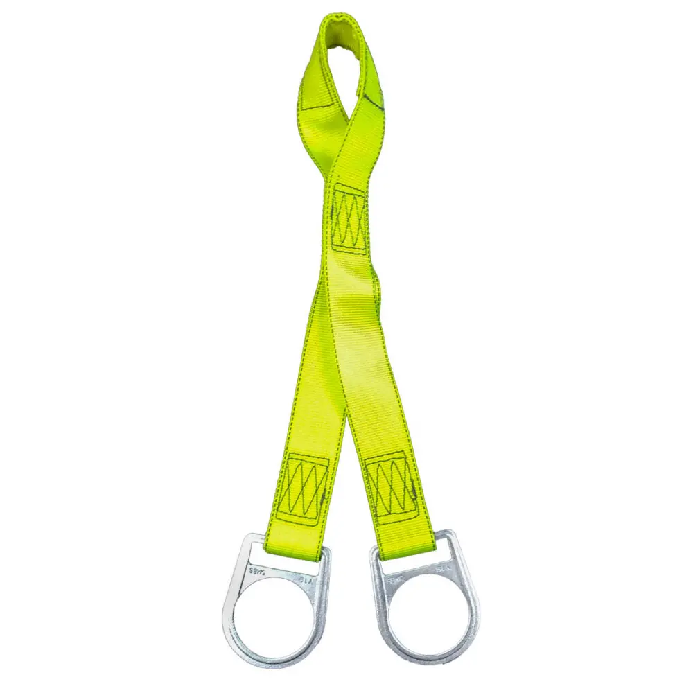 18″ D-Ring Extender: Soft Loop, 2 D-Rings 1