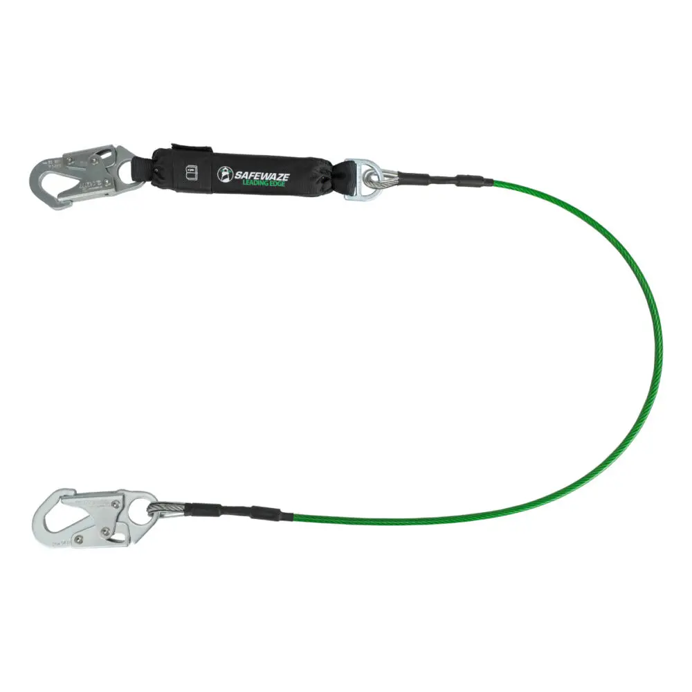 Leading Edge 6′ Energy Absorbing Lanyard: Snap Hook 1
