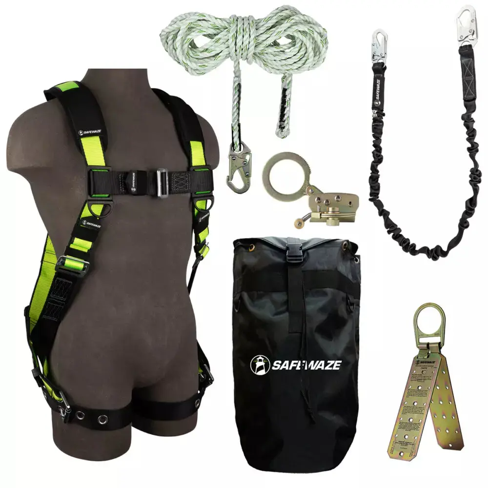 Pro Bag Roof Kit: Fs185 Harness, Fs700-50 Vll, Fs1120 Grab, Fs88580 Lanyard, Fs870 Anchor, Fs8185 Bag 1