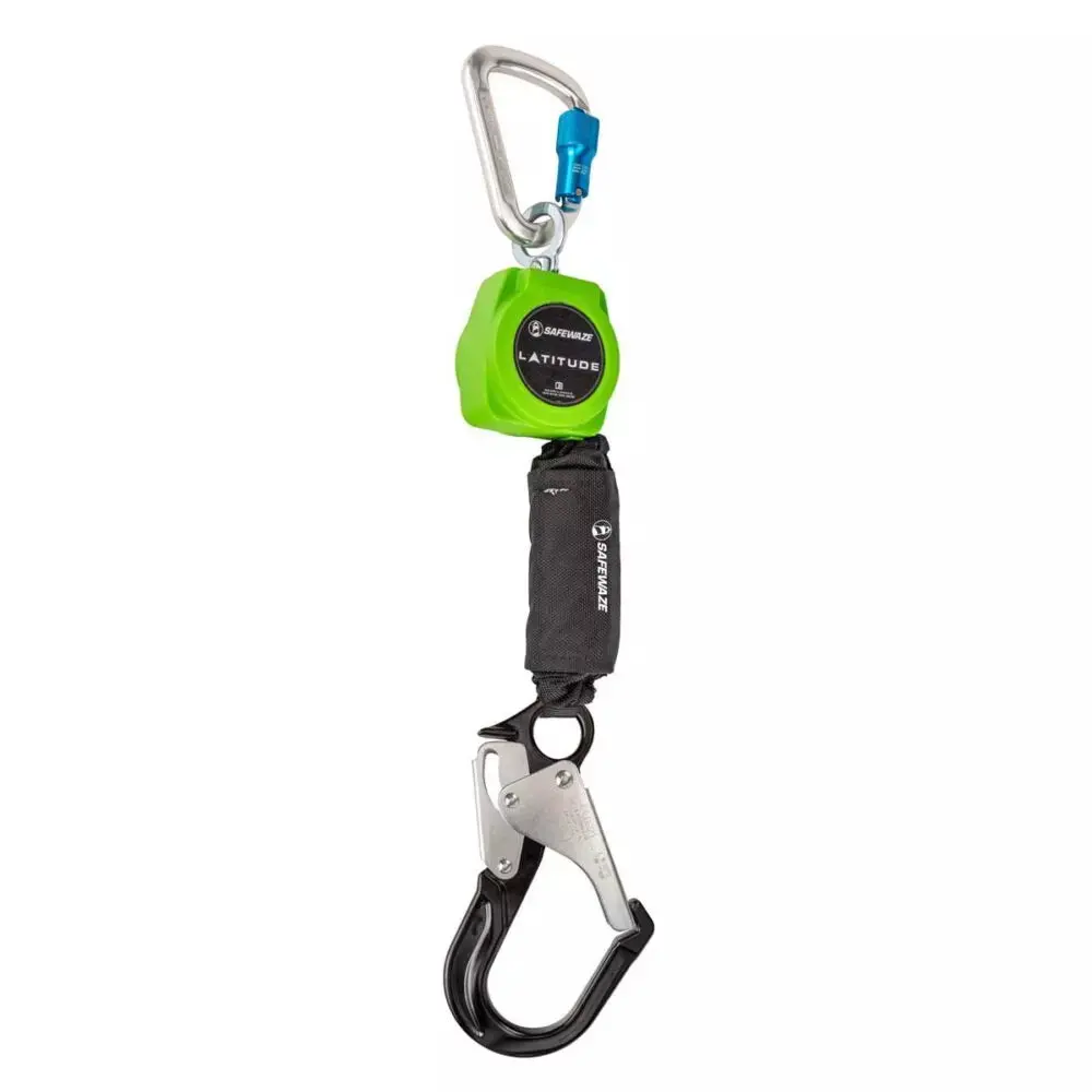 Latitude 6' Single Web Srl-P: Alu Carabiner, Hook 1