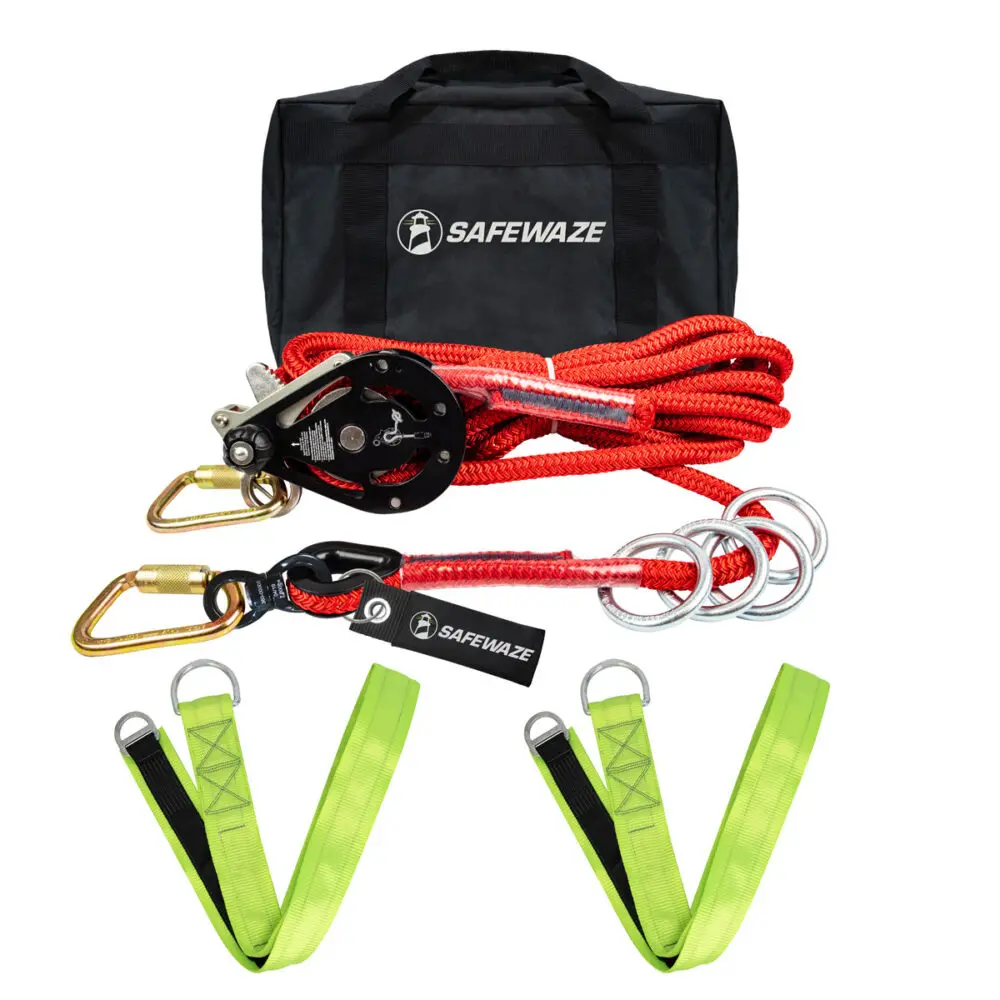 30'/60'/80'/100' 4-Person Rope Hll: Cross Arm Straps 1