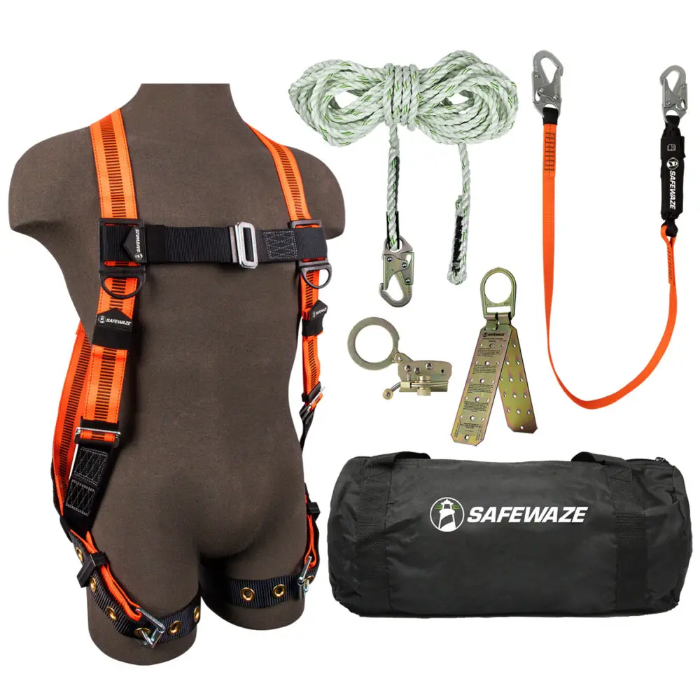 V-Line Bag Roof Kit: Fs99185-E Harness, Fs700-50 Vll, Fs1120 Grab, Fs88560-E Lanyard, Fs870 Anchor, Fs8150 Bag 1