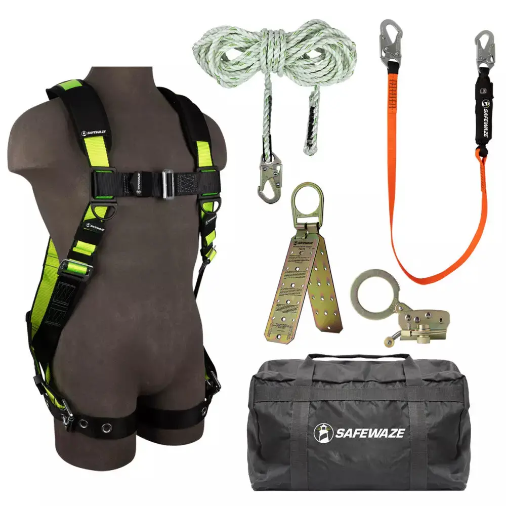 Pro Bag Roof Kit: Fs185 Harness, Fs700-50 Vll, Fs1120 Grab, Fs88560-E Lanyard, Fs870 Anchor, Fs8175 Bag 1