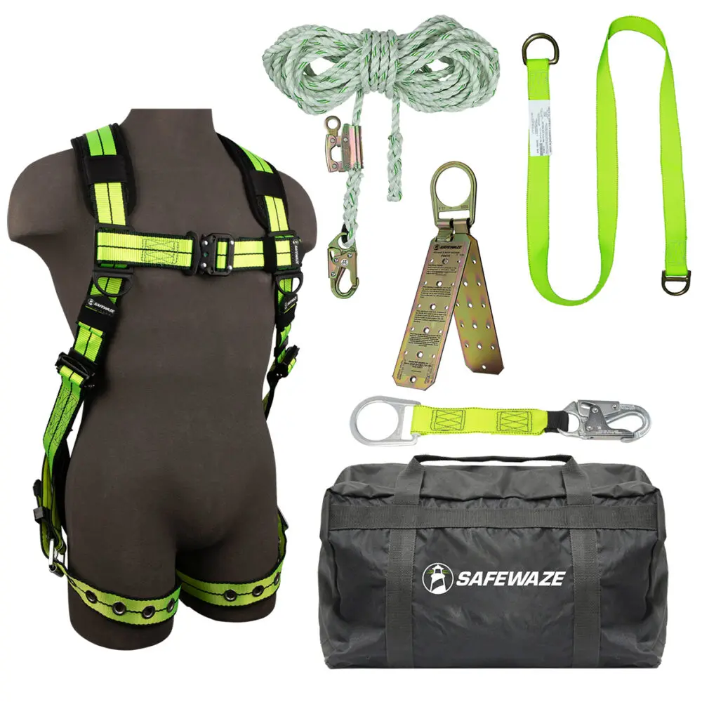 Pro+ Bag Roof Kit: Fs-Flex185 Harn, Fs700-50Ga Vll, Fs813 Extender, Fs811-20 Strap, Fs870 Anchor, Fs8175 Bag 1