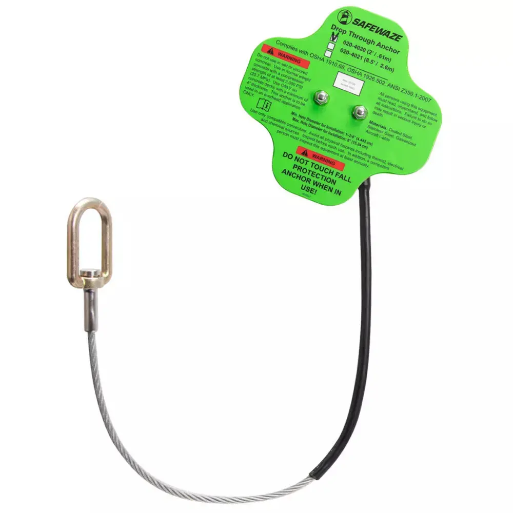 Drop-Through Cable Anchor 1