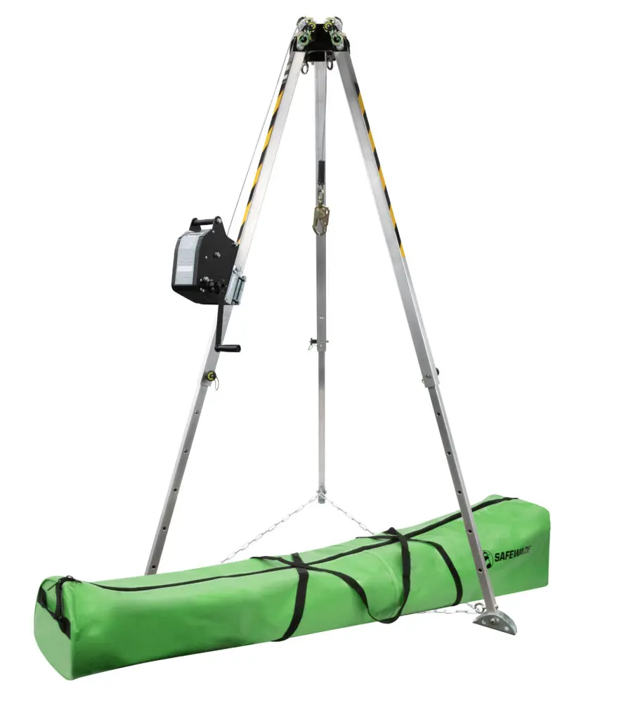 7′ Adjustable Tripod Kit, 65′ Personnel Winch 1