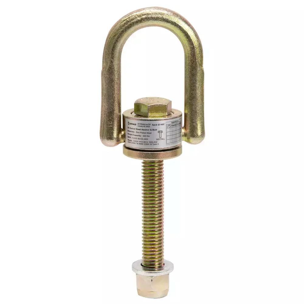 5K Swivel Steel Anchor & Bolt 1