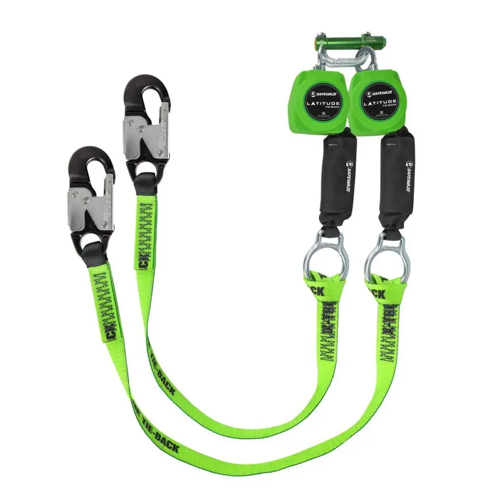 Latitude Tie-Back 6′ Dual Web Srl-P: 9013, 37″ Sl Tie-Back, Alu Snap Hooks 1