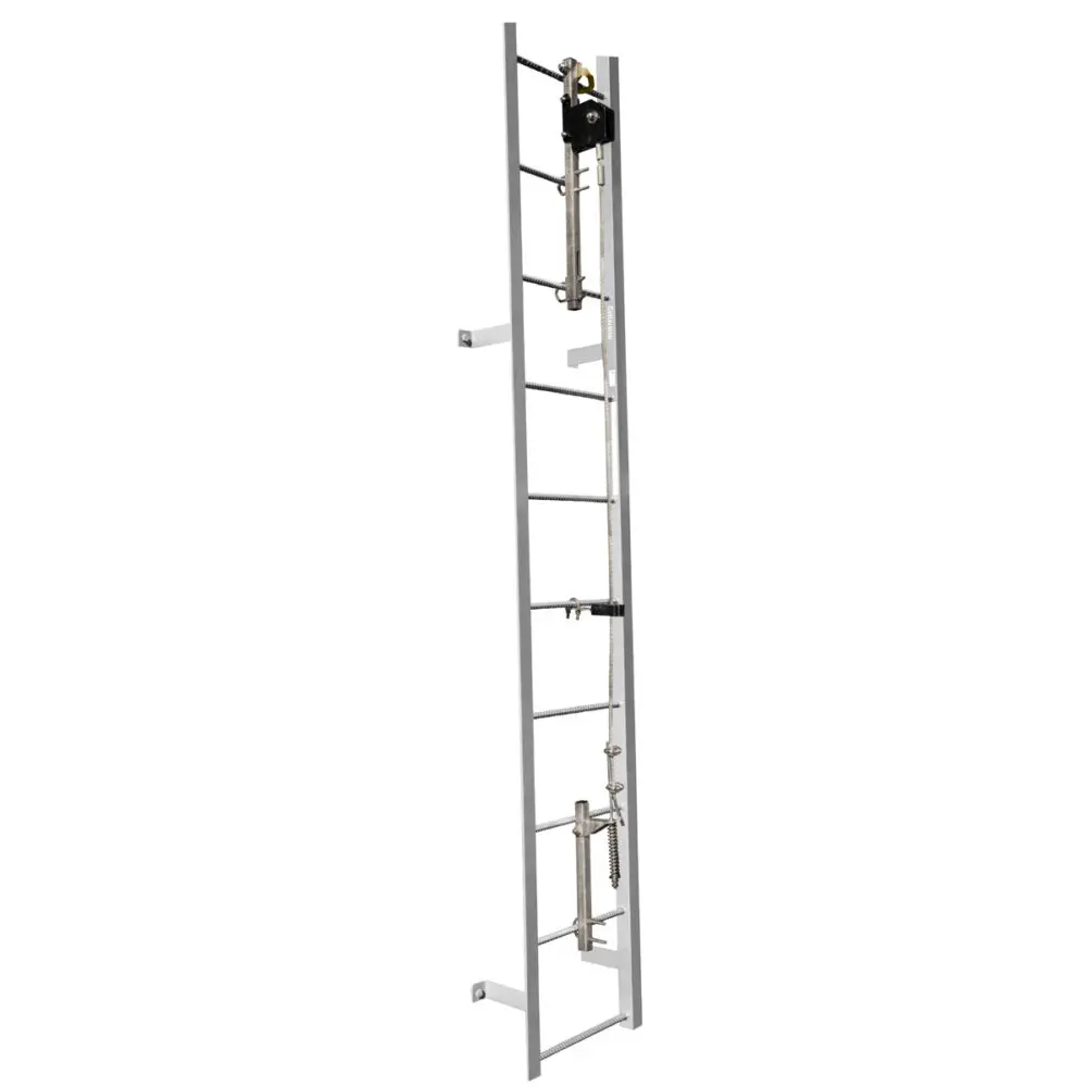 Stainless Steel Ladder Climb System, 2-Person Complete Kit 1