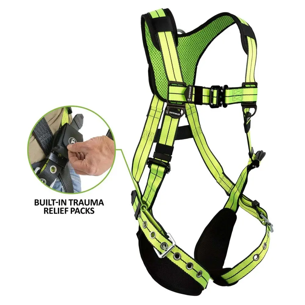 Pro+ Full Body Harness: 1D, Qc Chest, Tb Legs, Trauma Relief 1