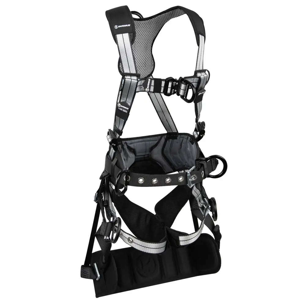 Pro+ Slate Tower Construction Harness: Alu 3D, Alu Qc Chest, Alu Fd, Tb Legs, Tower Seat 1