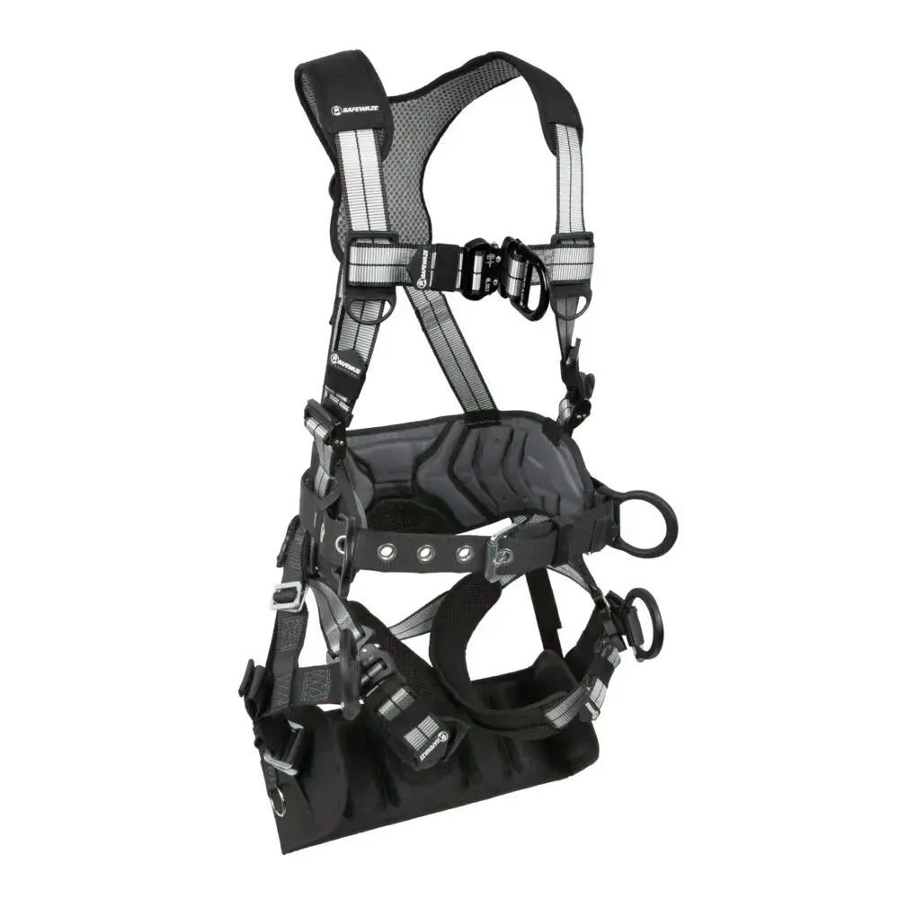 Pro+ Slate Tower Construction Harness: Alu 3D, Alu Qc Chest, Alu Fd, Alu Qc Legs, Tower Seat 1