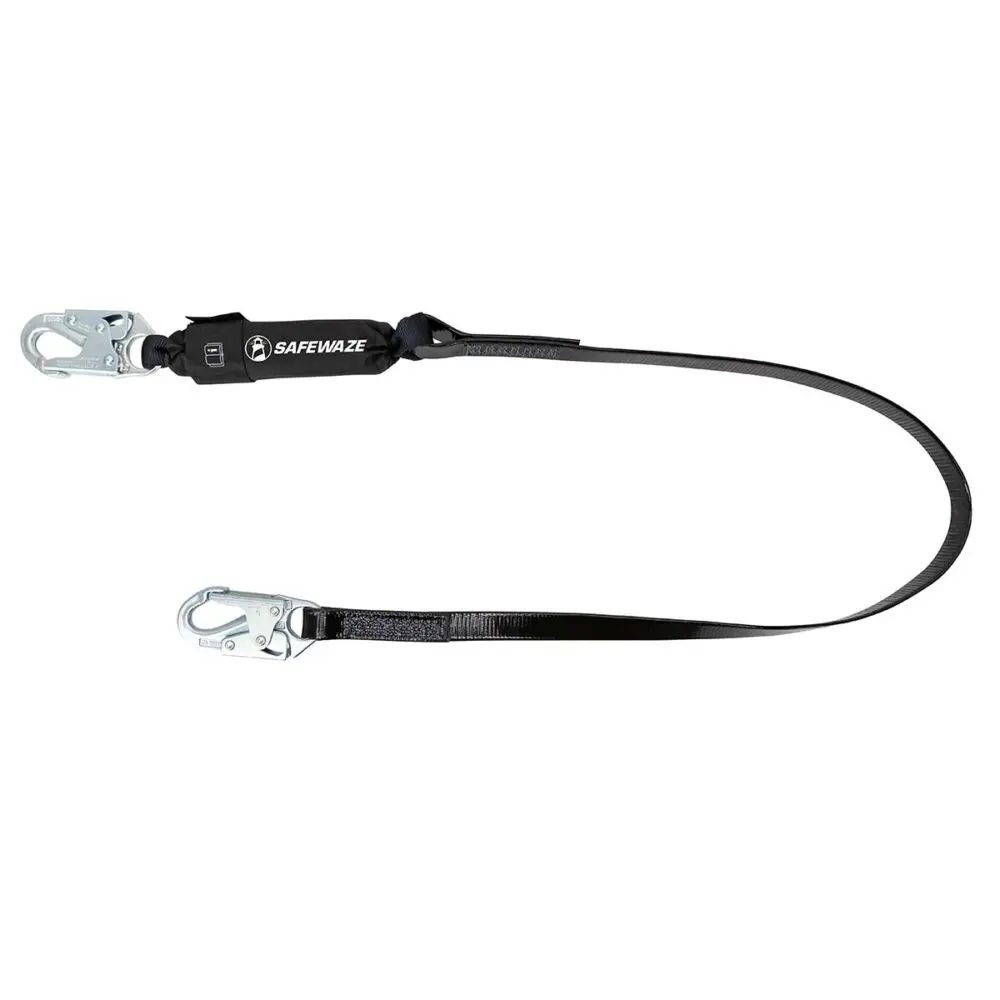 Pro-Shield 6′ Energy Absorbing Lanyard: Snap Hook 1