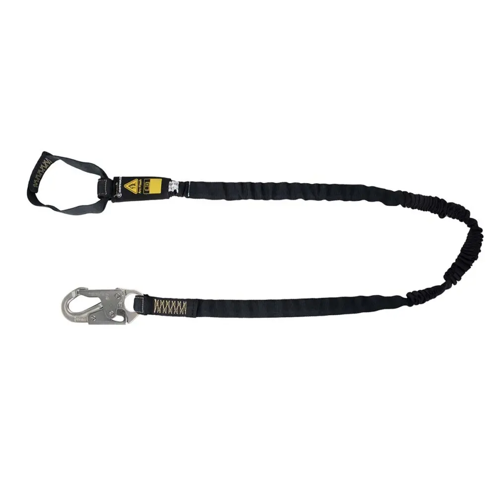 Arc Flash 6′ Internal Energy Absorbing Lanyard: Aramid, Soft Loop, Snap Hook 1