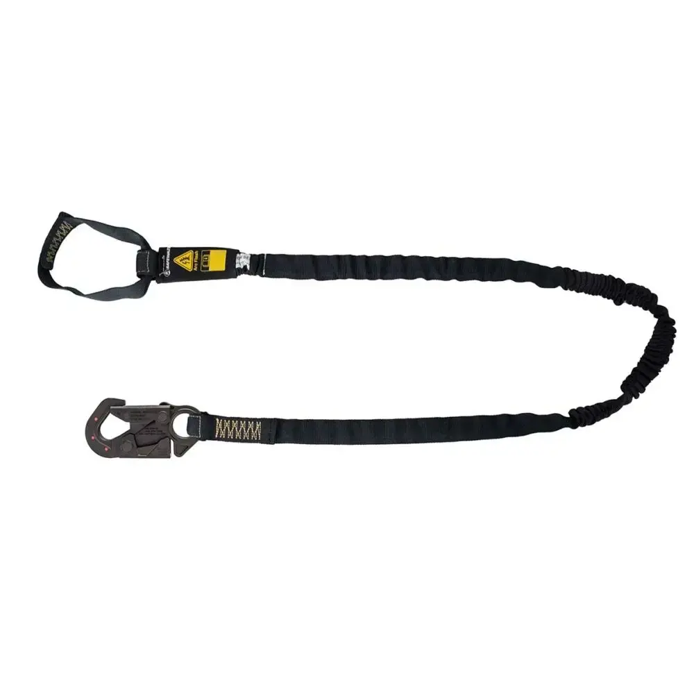 Arc Flash 6′ Internal Energy Absorbing Lanyard: Aramid, Soft Loop, Dielectric Snap Hook 1