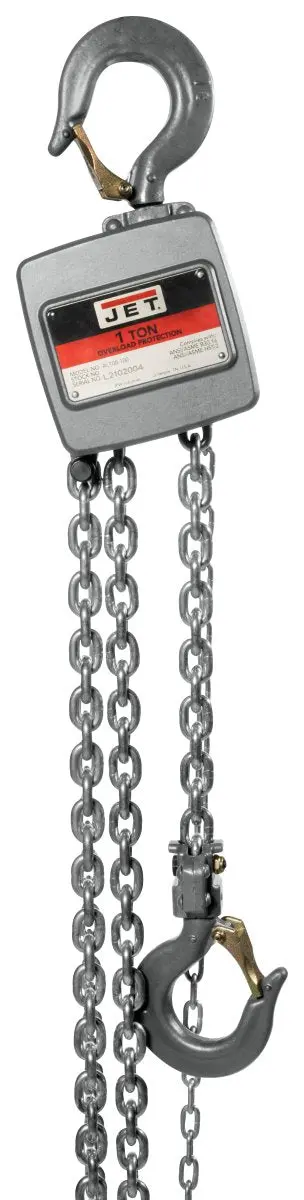 1-Ton Aluminum Hand Chain Hoist With 10Ft Of Lift | Al100-100-10 1