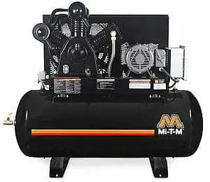 120 Gallon Two Stage Electric Duplex Air Compressor - Aes-20315-120Hm 1