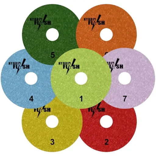 Weha Flash Hybrid Pads 7 Step Pads 1