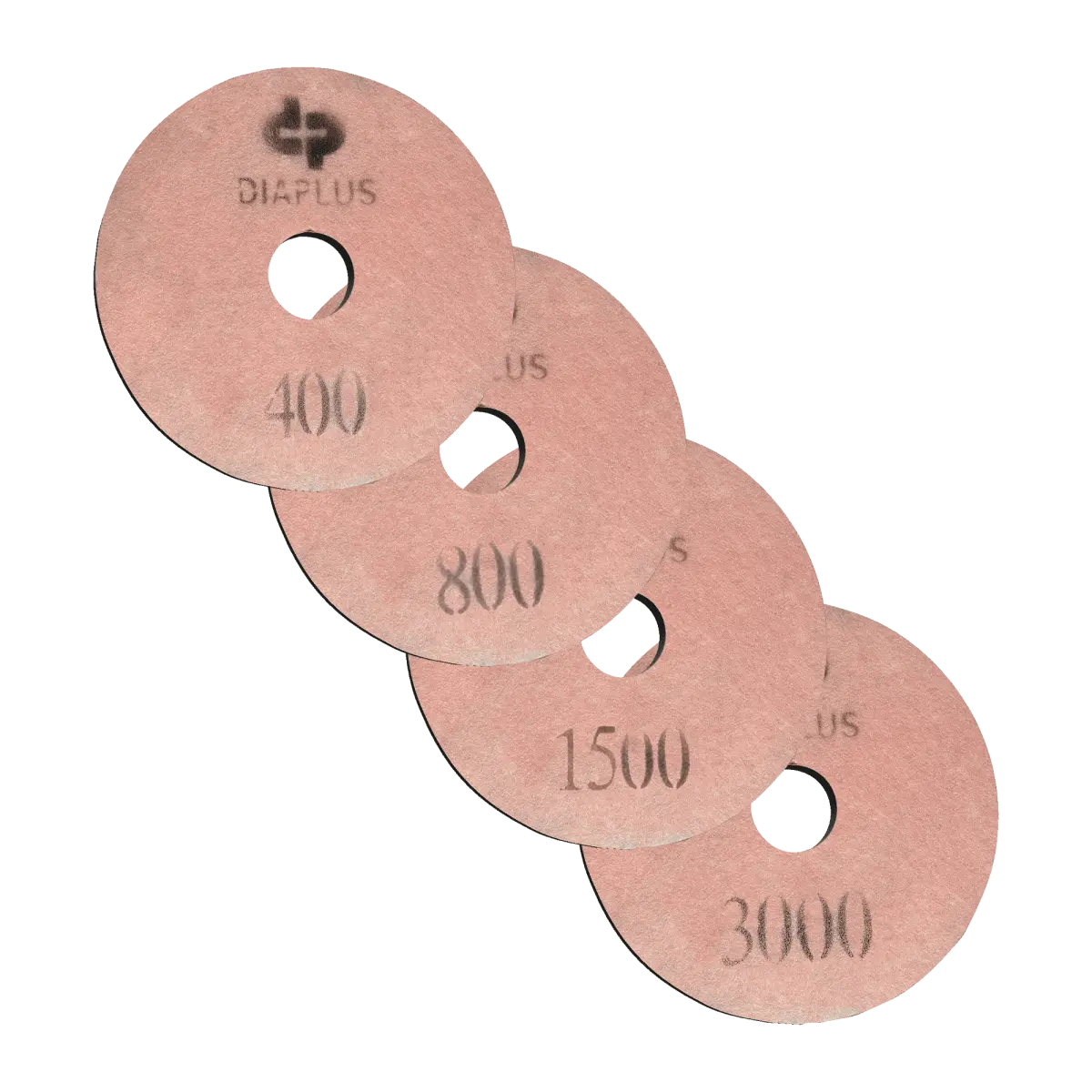17" Pink Floor Pads Polishing Package - Sale 400-3000 1