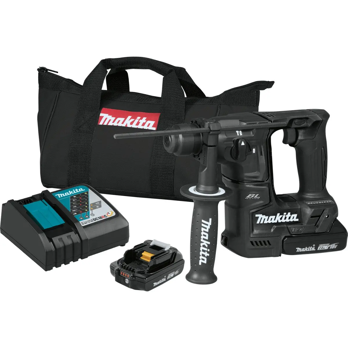 18V Lxt® Lithium-Ion Sub-Compact Brushless Cordless 11/16" Rotary Hammer, Accepts Sds-Plus Bits 1