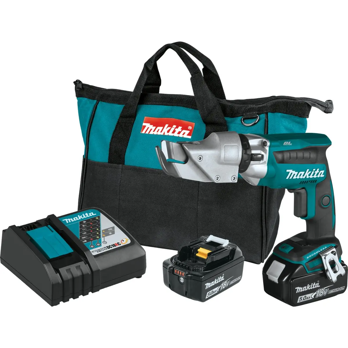 18V Lxt® Lithium‑Ion Brushless Cordless 18 Gauge Offset Shear 1