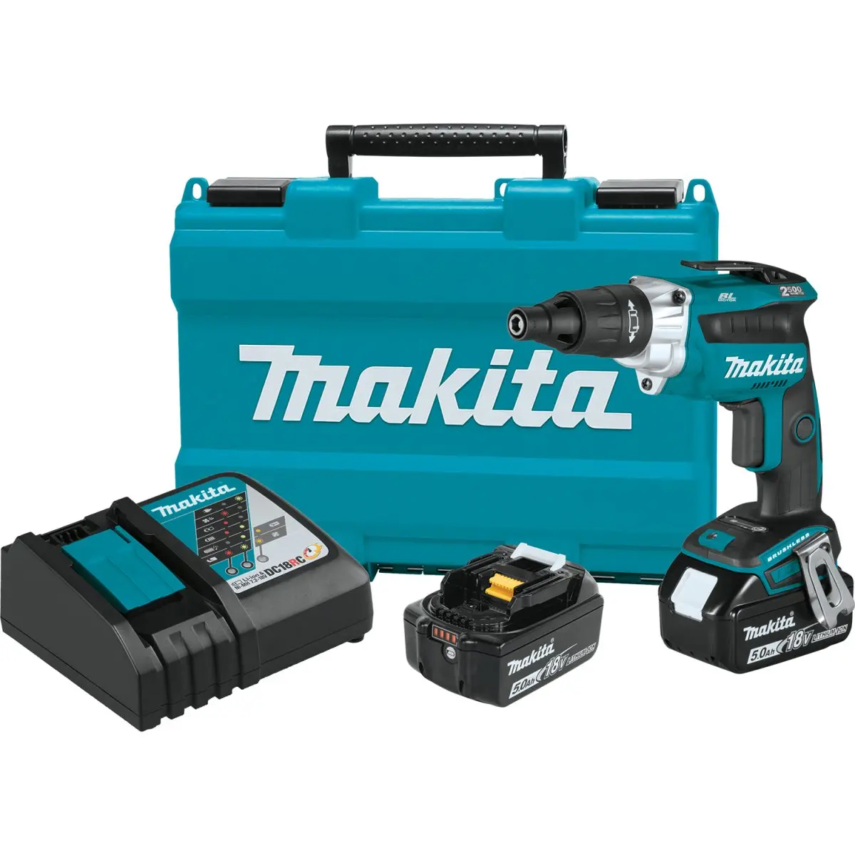 18V Lxt® Lithium‑Ion Brushless Cordless 2,500 Rpm Screwdriver (5.0Ah) 1