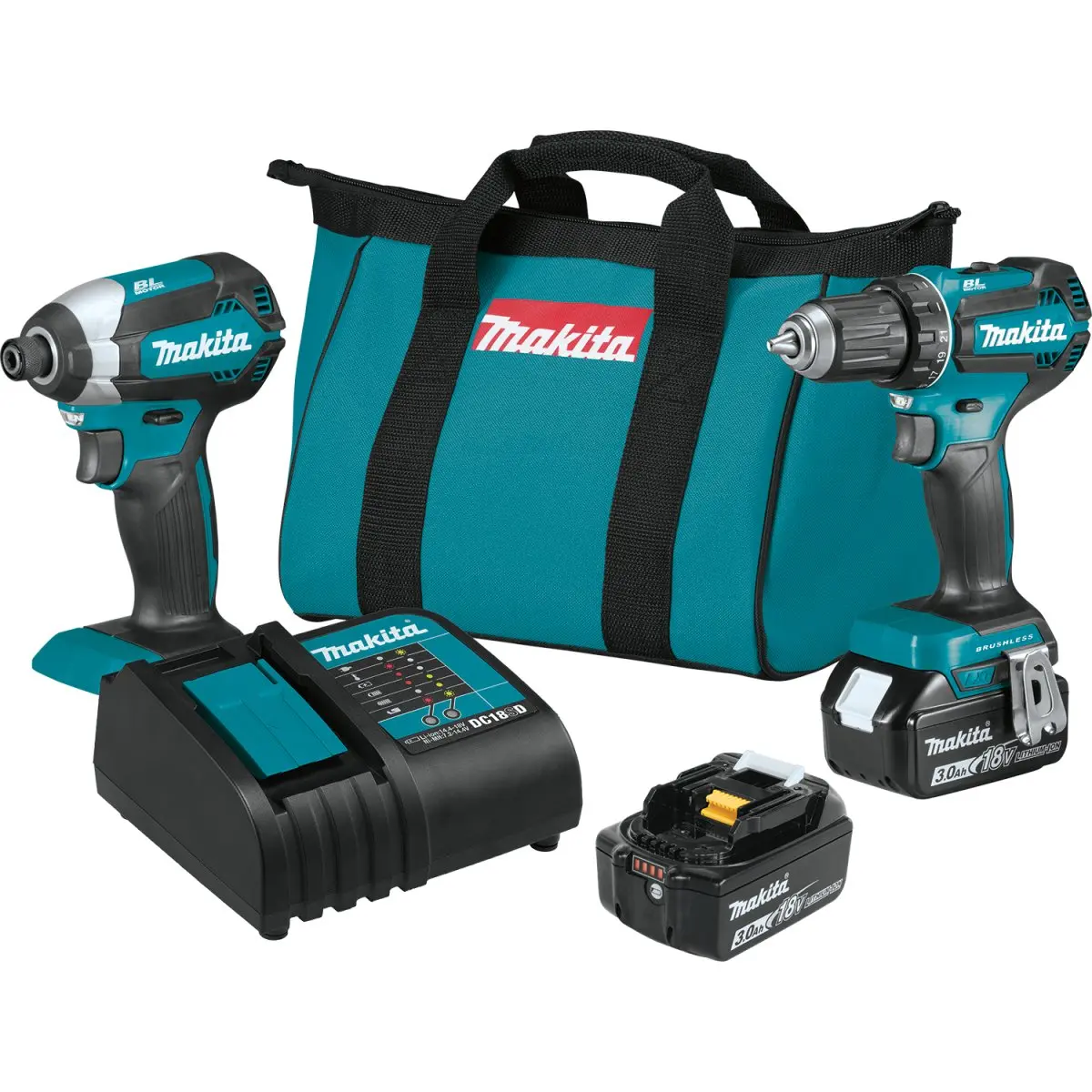 18V Lxt® Lithium‑Ion Brushless Cordless 2‑Pc. Combo Kit (3.0Ah) 1