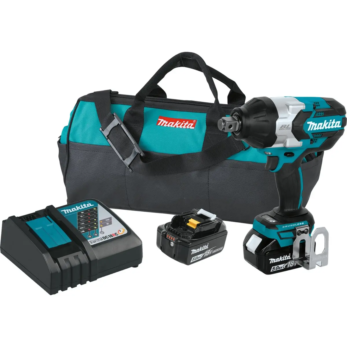 18V Lxt® Lithium‑Ion Brushless Cordless High‑Torque 3/4" Sq. Drive Impact Wrench 1