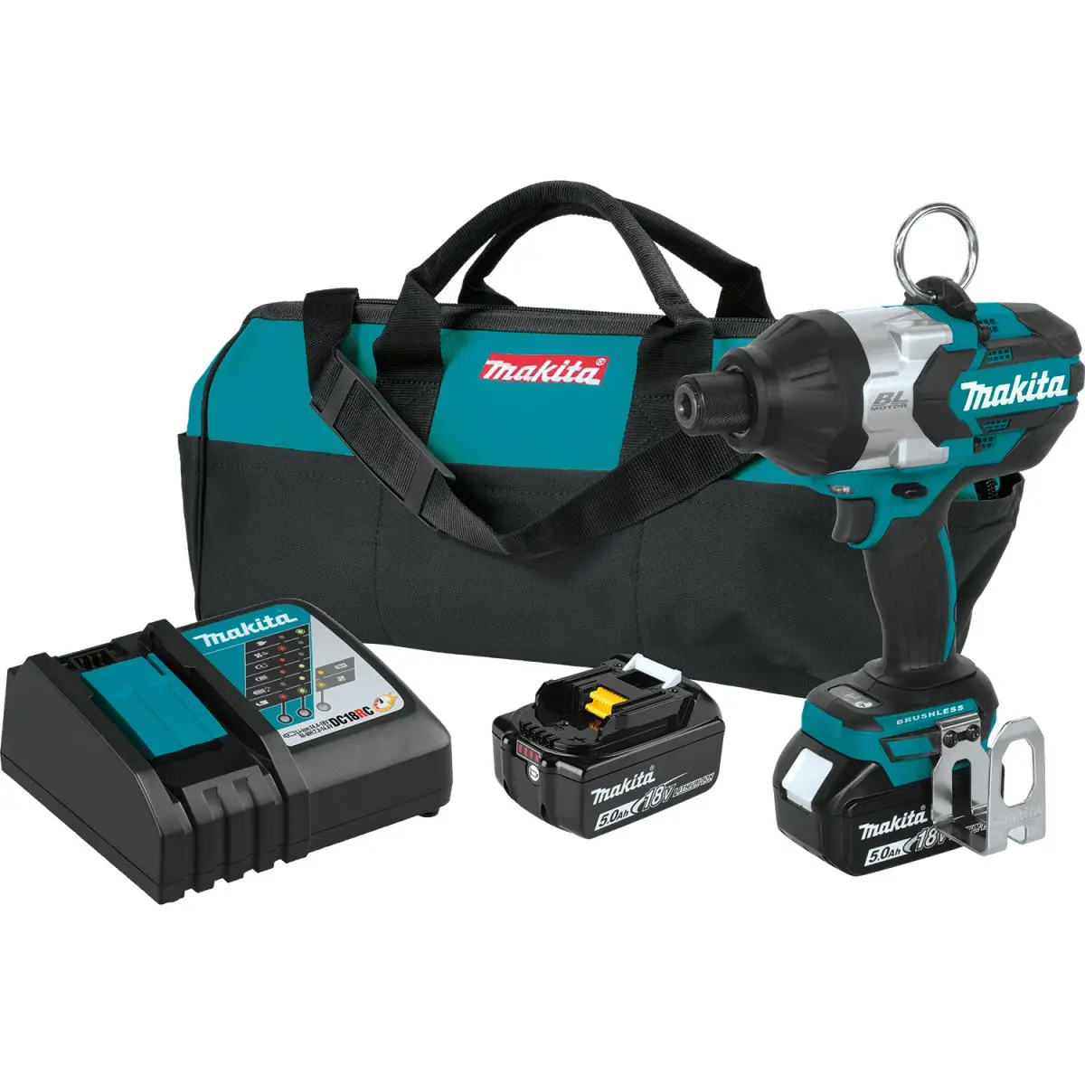 18V Lxt® Lithium‑Ion Brushless Cordless High‑Torque 7/16" Hex Impact Wrench 1