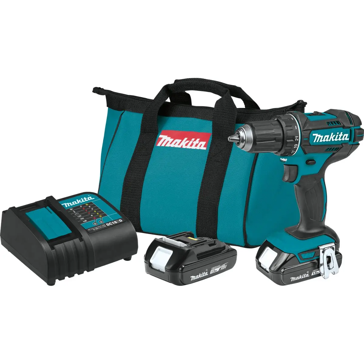 18V Lxt® Lithium‑Ion Compact Cordless 1/2" Driver‑Drill (1.5Ah) 1