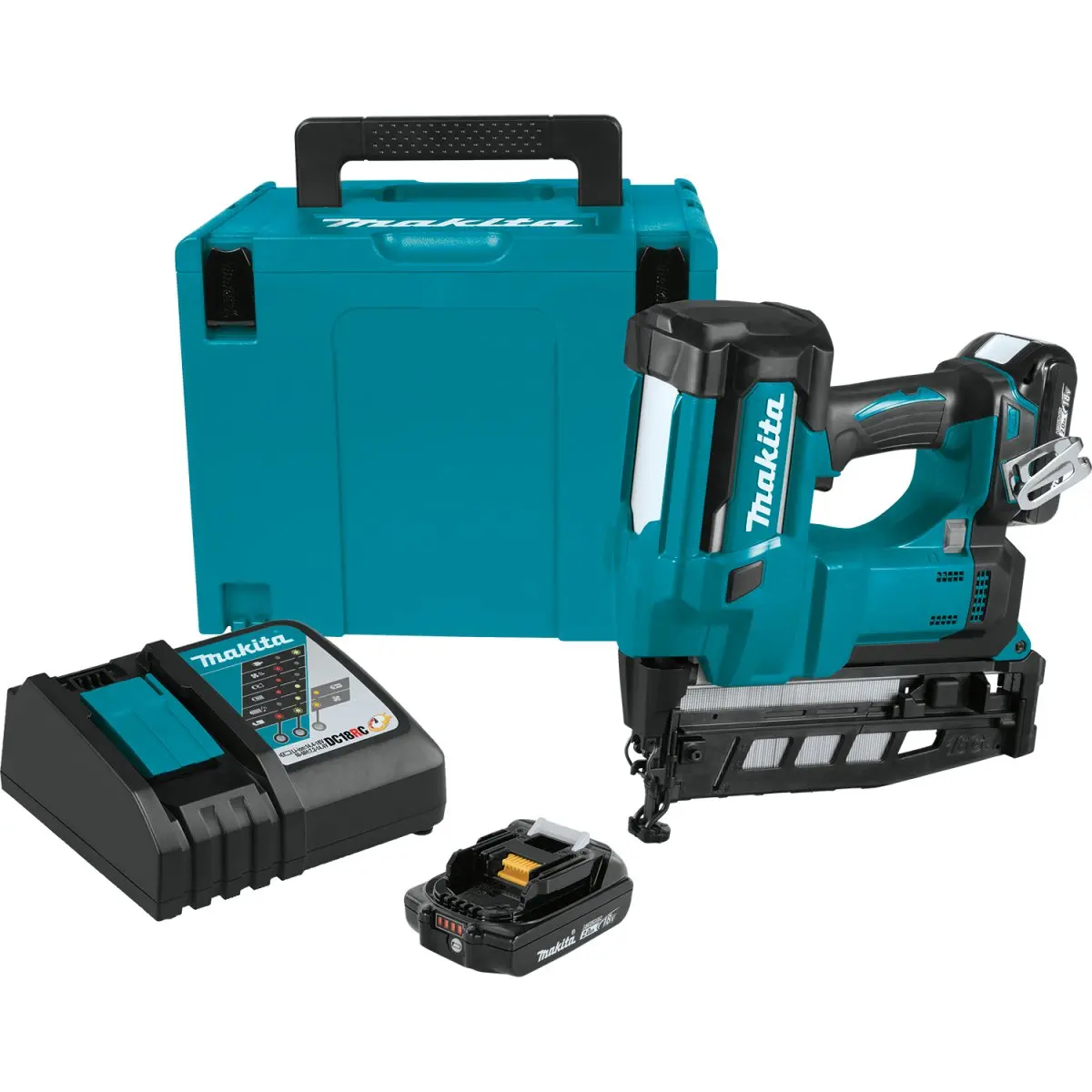 18V Lxt® Lithium‑Ion Cordless 2‑1/2" Straight Finish Nailer, 16 Ga. 1