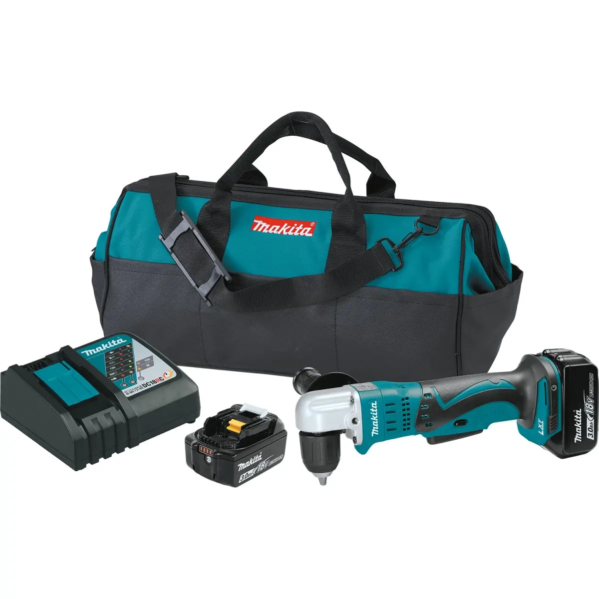 18V Lxt® Lithium‑Ion Cordless 3/8" Angle Drill (3.0Ah) 1