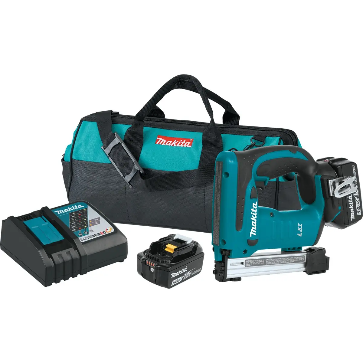 18V Lxt® Lithium‑Ion Cordless 3/8" Crown Stapler (5.0Ah) 1