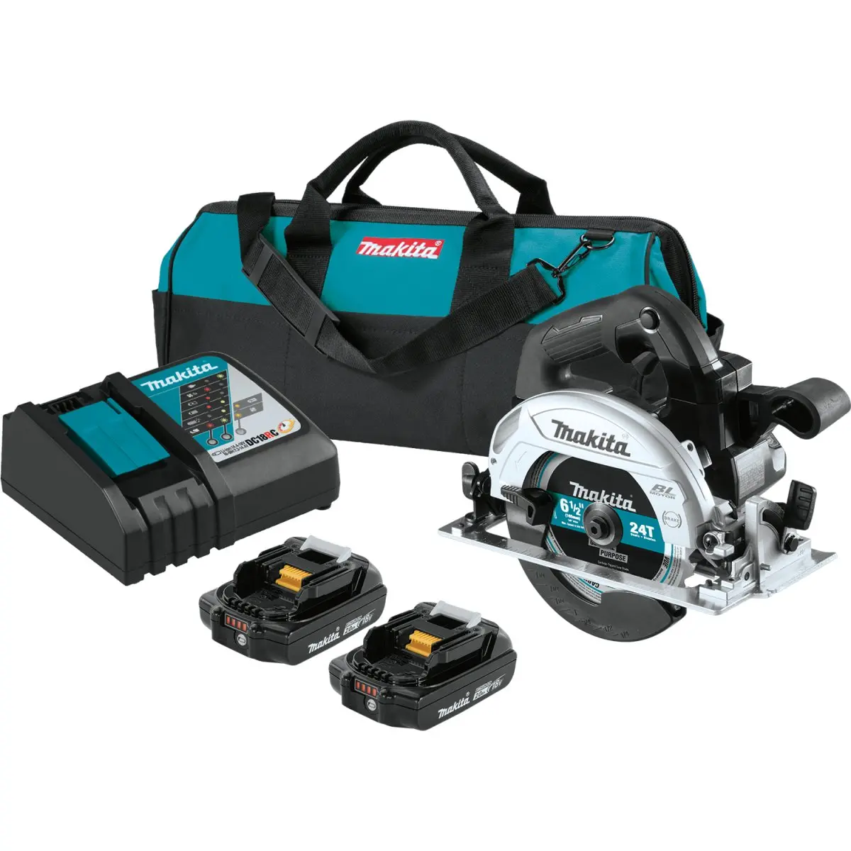 18V Lxt® Lithium‑Ion Sub‑Compact Brushless Cordless 6‑1/2” Circular Saw 1