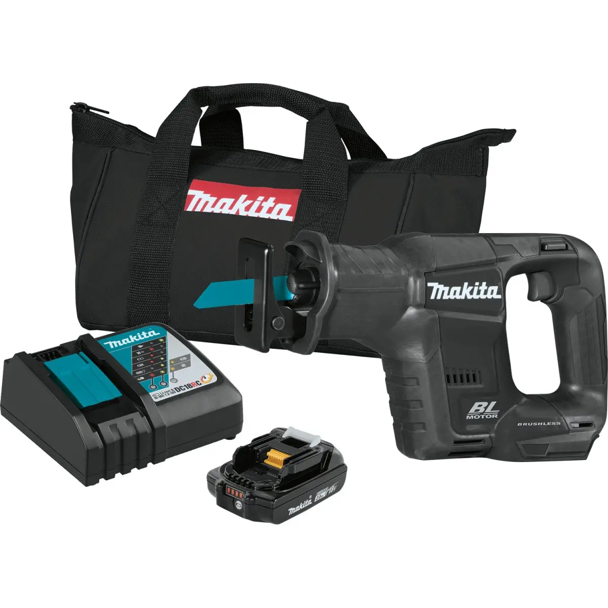 18V Lxt® Lithium‑Ion Sub‑Compact Brushless Cordless Recipro Saw 1