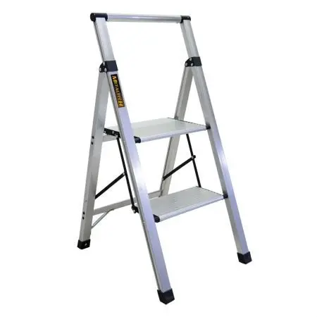 2-Steps Ultra-Flat Aluminum Stepstool 1