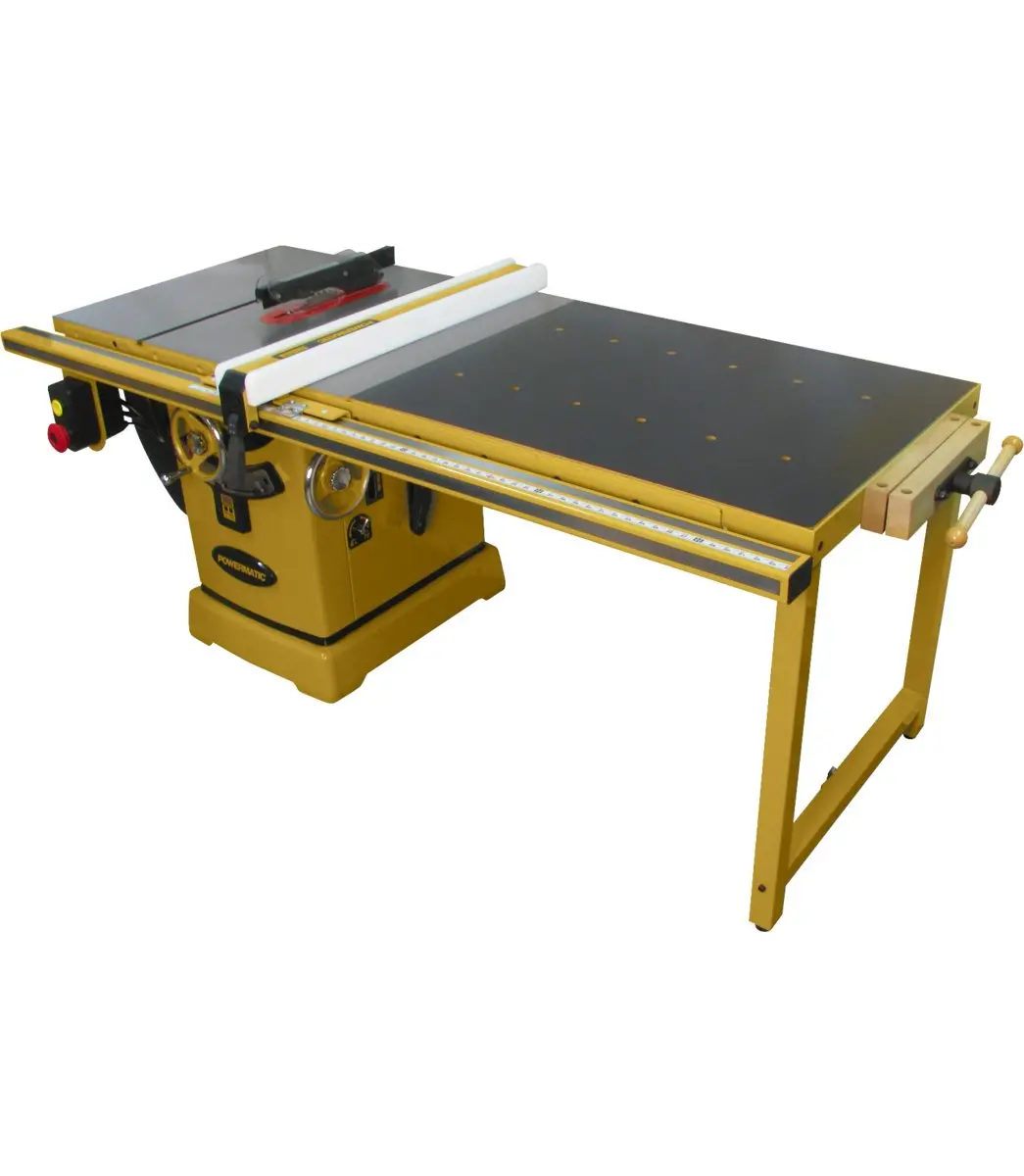 2000B Table Saw - 5Hp 1Ph 230V 50" Rip W/Accu-Fence & Workbench 1