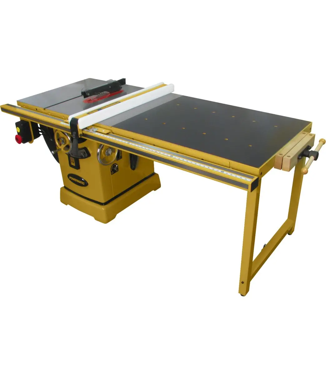 2000B Table Saw - 5Hp 3Ph 230/460V 50" Rip W/Accu-Fence & Workbench 1