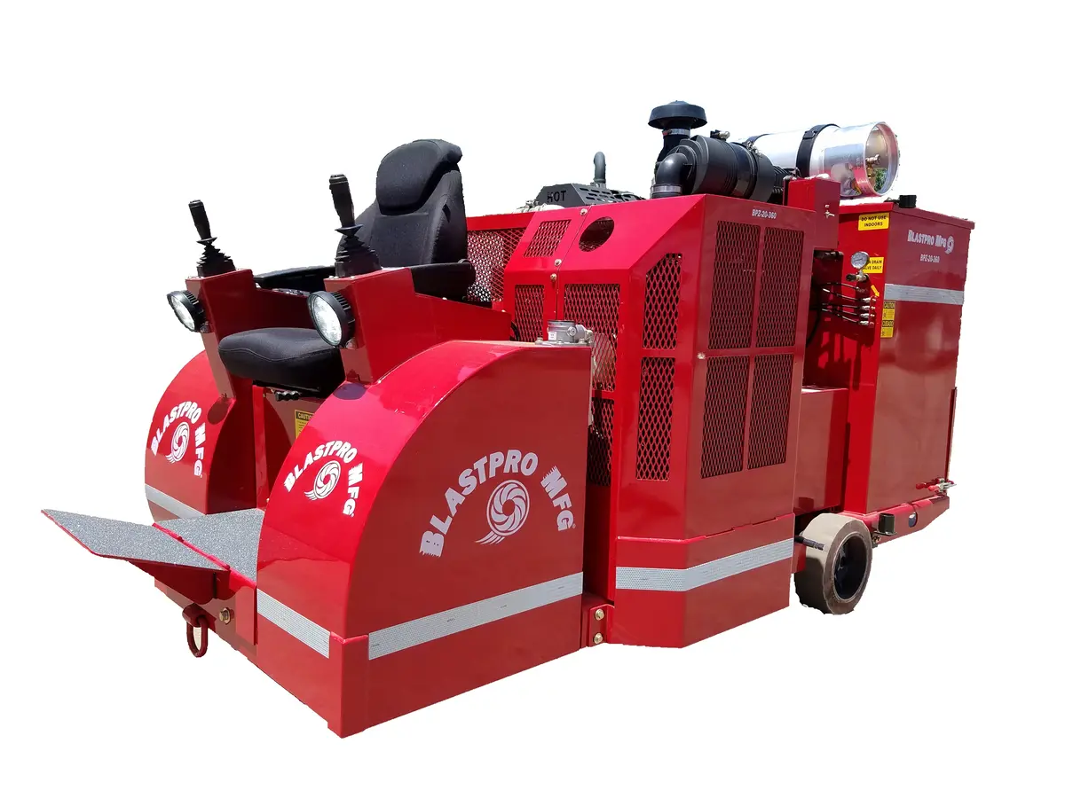 Blastpro Bpz-20-360 Ride-On Shot Blaster 1