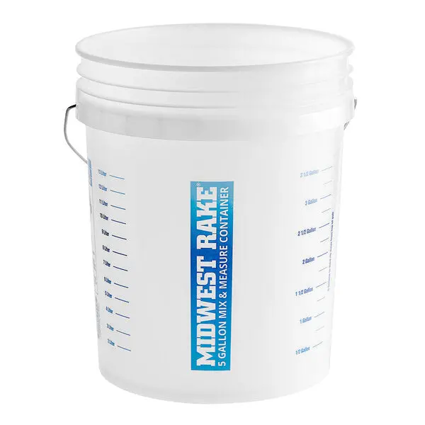 Midwest Rake 5 Gallon Multi-Purpose Mixing Bucket 1