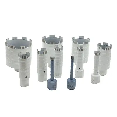 11 Pc Diamond Segmented Wet/Dry Core Bit Kit 1