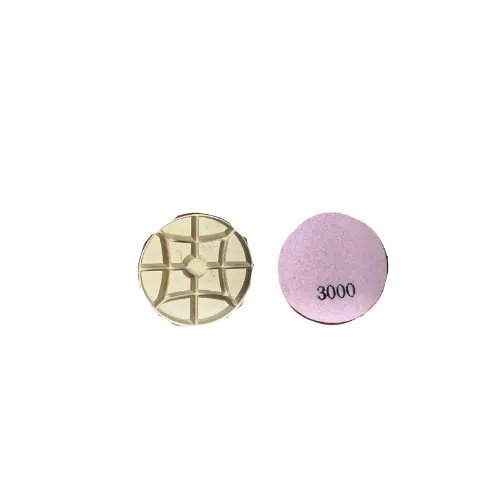 3 Inch White Diamond Pads - Square 3000 Grit - Sale 1