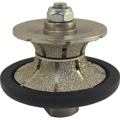 Weha 3Cm V Full Bullnose Diamond Hand Profiler Vacuum Brazed Profile Router Bit 1