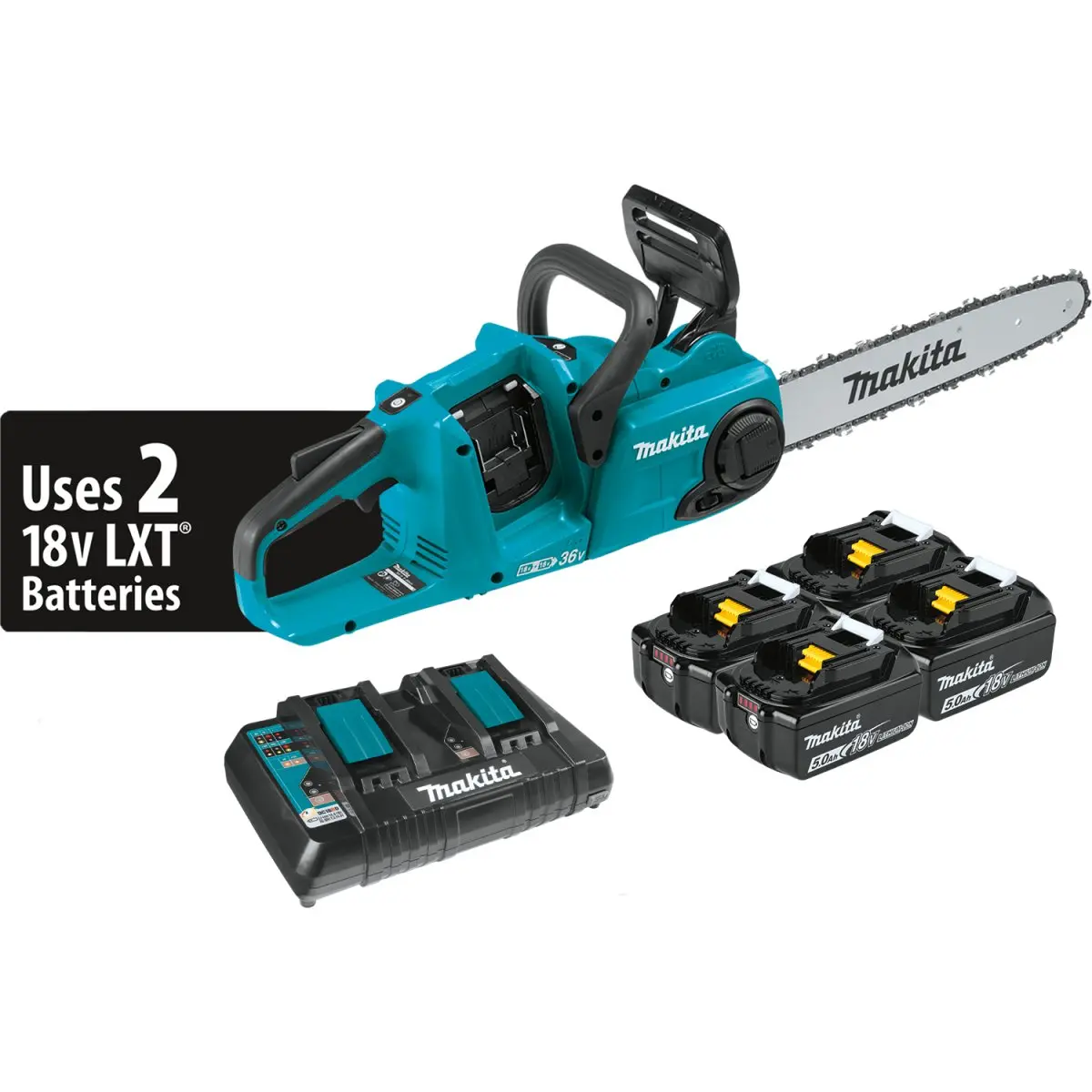 36V (18V X2) Lxt® Brushless 14" Chain Saw 1