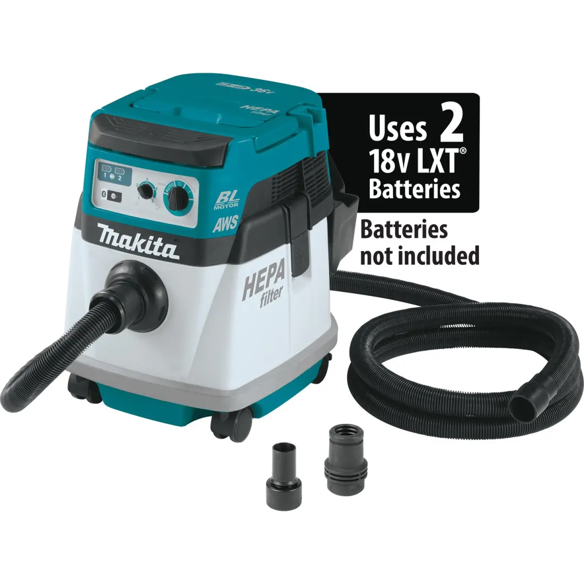 36V (18V X2) Lxt® Brushless36v (18V X2) Lxt® Brushless 4 Gallon Hepa Filter Dry Dust Extractor/Vacuum, Aws®, Tool Only4 Gallon Hepa Filter Dry Dust Extractor, Aws®, Tool Only 1