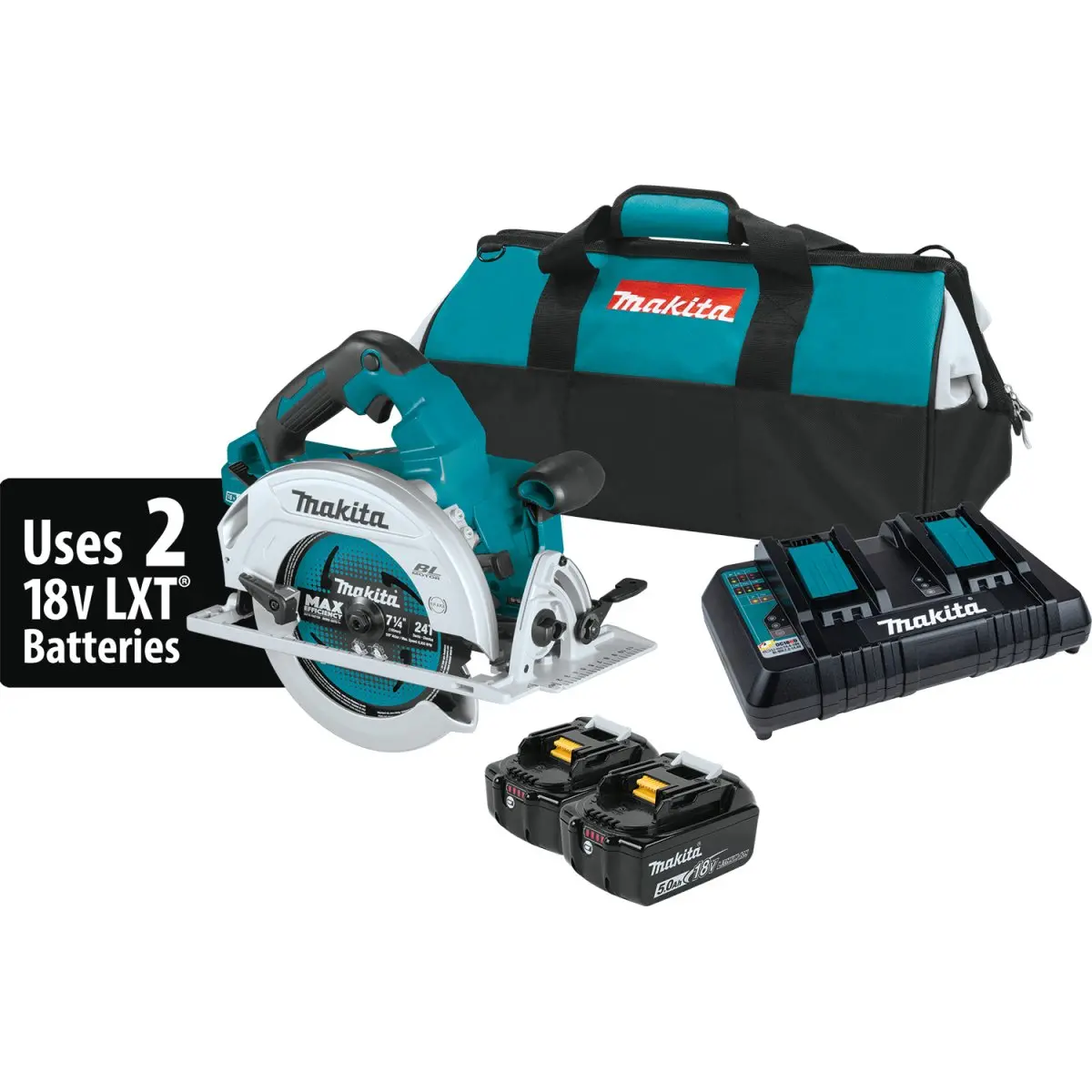 36V (18V X2) Lxt® Brushless 7‑1/4” Circular Saw 1