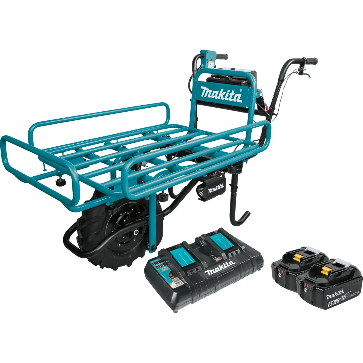 36V (18V X2) Lxt® Brushless Power‑Assisted Flat Dolly (5.0Ah) 1
