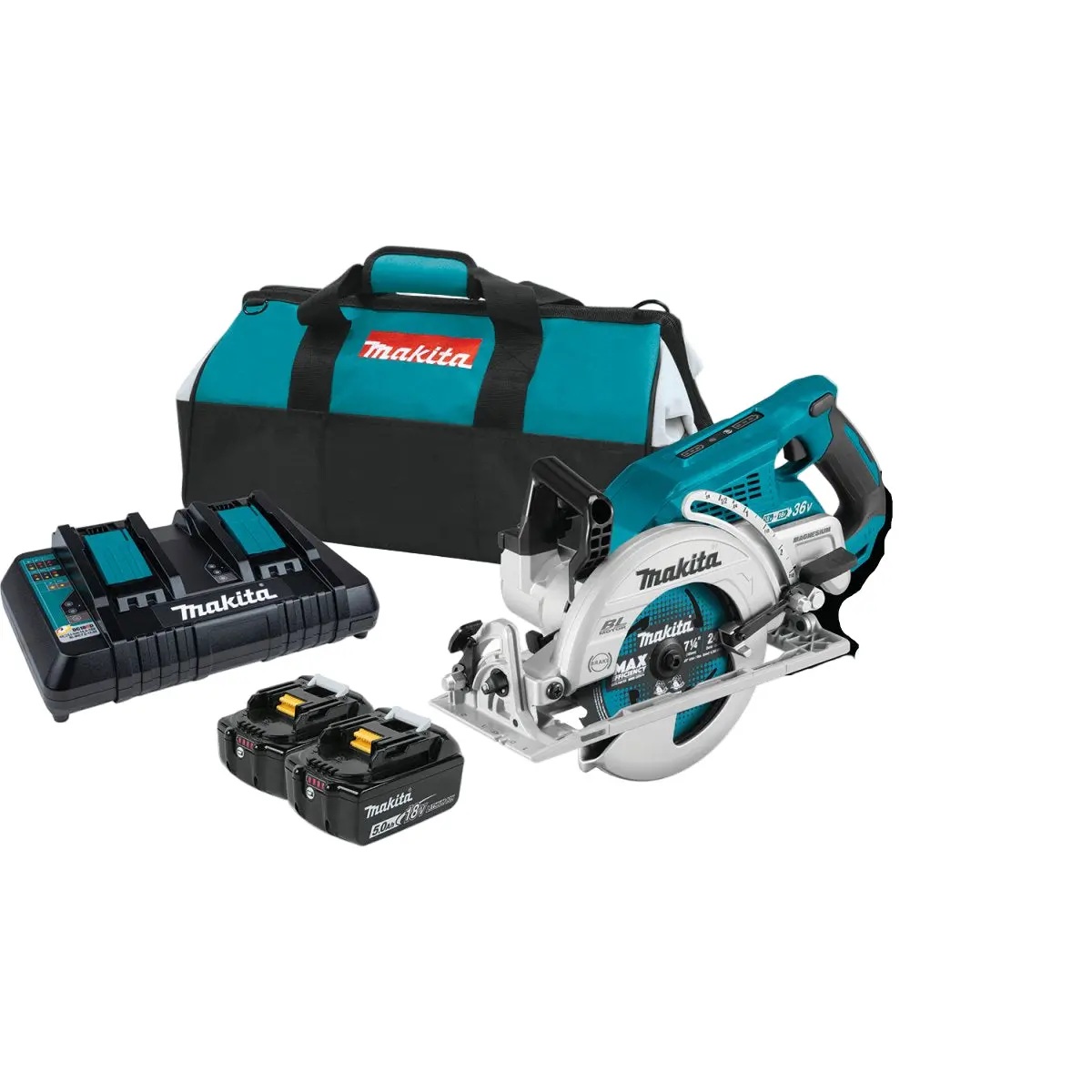 36V (18V X2) Lxt® Brushless Rear Handle 7‑1/4" Circular Saw 1