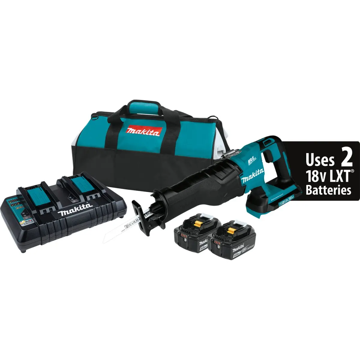 36V (18V X2) Lxt® Brushless Recipro Saw 1